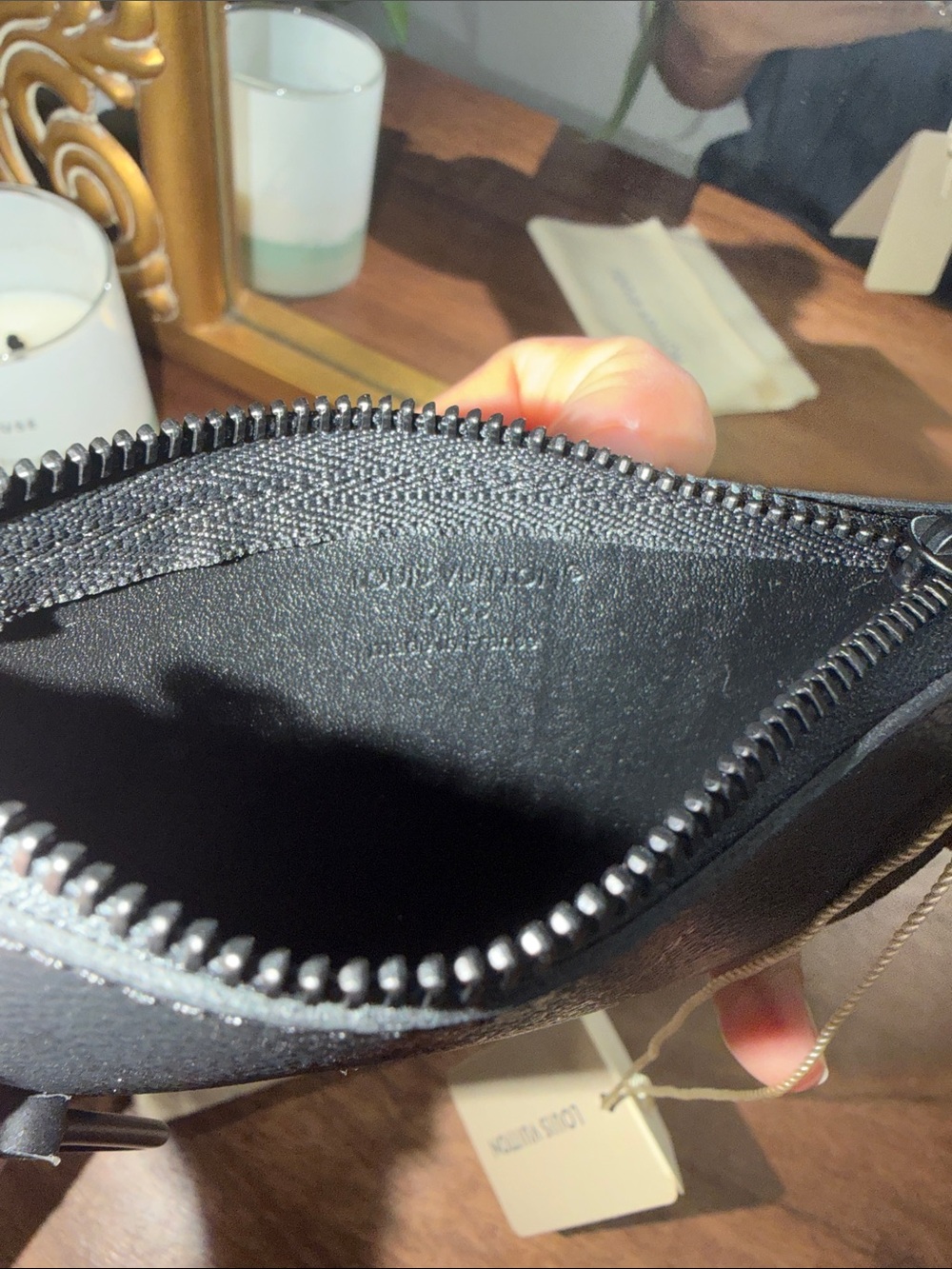 Louis Vuitton key pouch Monogram Midnight Black - Picture 8 of 8